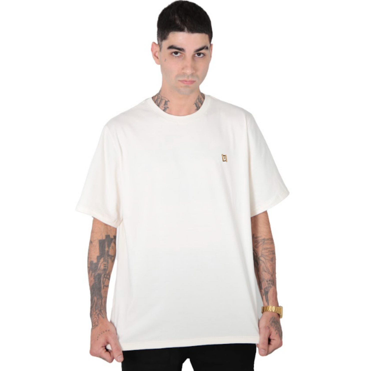 Camiseta Oversized Off-White - Imagem 4