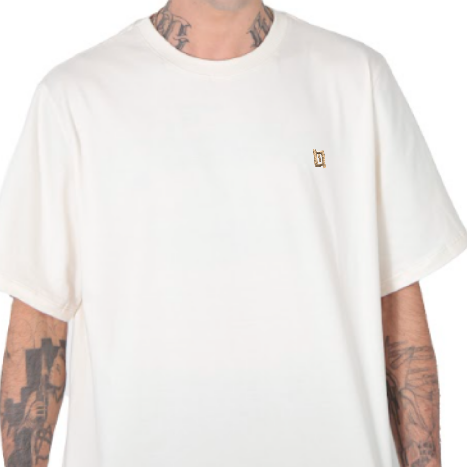Camiseta Oversized Off-White - Imagem 3